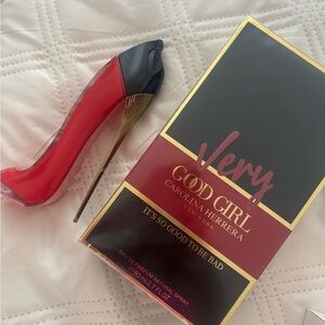 Carolina Herrera Red and Gold Stiletto Perfume